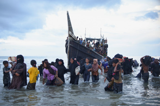 洛興雅難民船抵印尼亞齊 官員通報新一波約600人