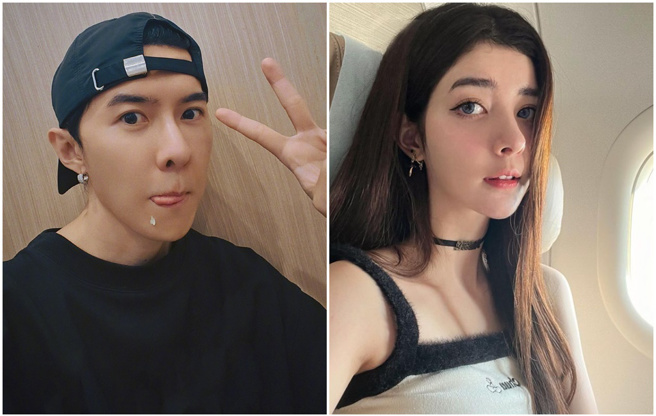 唐禹哲认了有私生子，苏小轩消化过后已接受。（图／微博@唐禹哲；IG@xiaoxuansu）