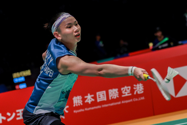 戴资颖熊本大师赛止步8强。（Badminton photo提供）