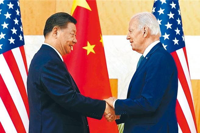 在「拜习会」取得多点共识后出现效应发酵，美国宣布解除制裁大陆公安部鉴定中心。（美联社）