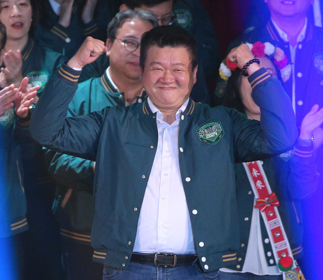 民進黨新北市黨部主委何博文，將參選新北市第一選區立委。（劉宗龍攝）