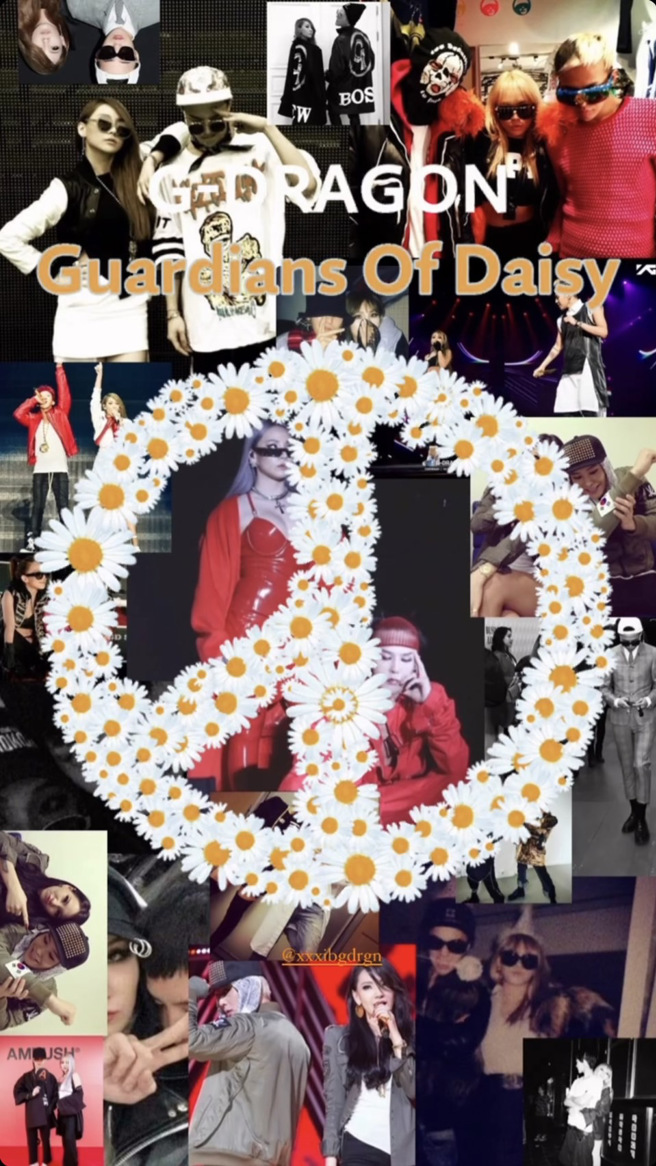 CL发文声援GD。（图／李彩麟 IG）