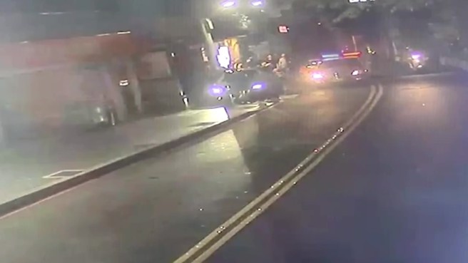 警方获报到场。（翻摄画面）