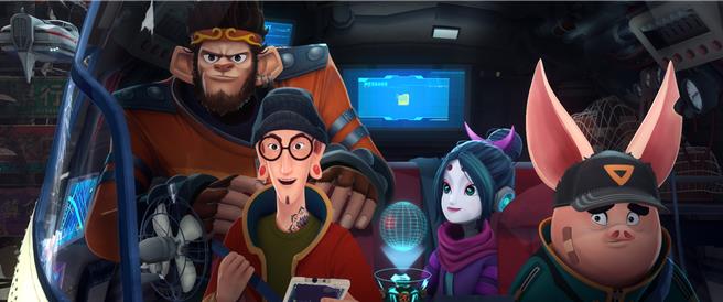 許光漢、劉冠廷、庾澄慶、邵雨薇將在片中一同用聲音展開冒險旅程。（GrX Studio瀚草文創提供）