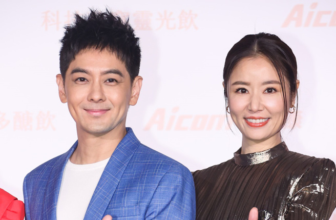 林心如去年大方和林志颖同台。（图／中时资料照）