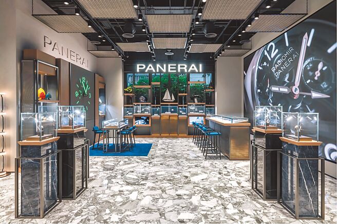 沛纳海进军台北东区商圈，在新光三越DIAMOND TOWERS打造全台最大专卖店。（Panerai提供）