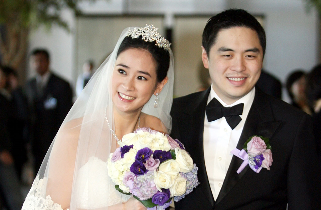 李晶晶2010年和王泉仁結婚。（圖／中時資料照片）