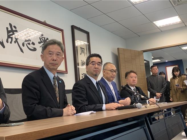 前总统马英九基金会今召开记者会说明昨晚开会决议。（张薷摄）