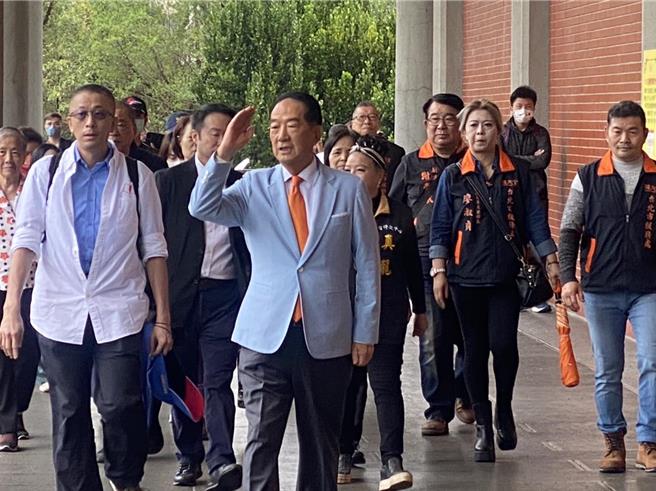 亲民党主席宋楚瑜表示，政党合作应该是理念的意志、立场明确不是权位的分赃。（摘自宋楚瑜粉丝专页）