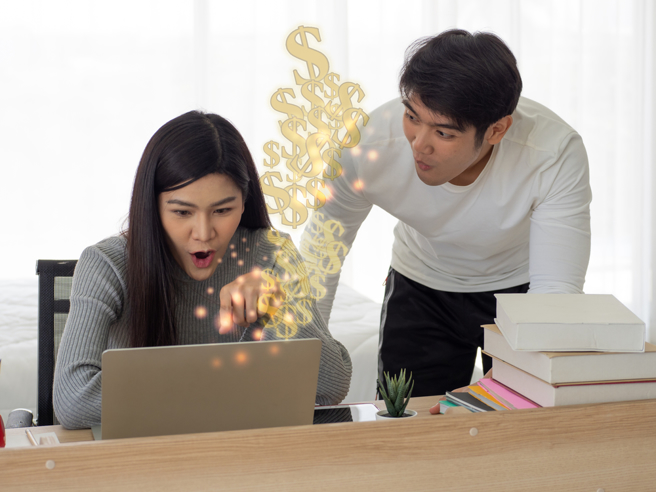 属牛者本周运势拔得头筹，偏财运不错，有望彩券中奖（示意图／达志影像／shutterstock）
