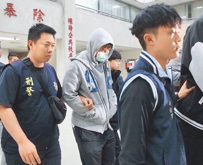 關鍵球員柯旻豪（中）遭羈押禁見。（中時資料照）