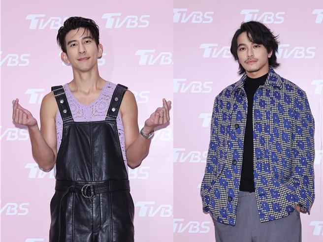 修杰楷、楊銘威受訪一起暢聊小孩教育經。（羅永銘攝）