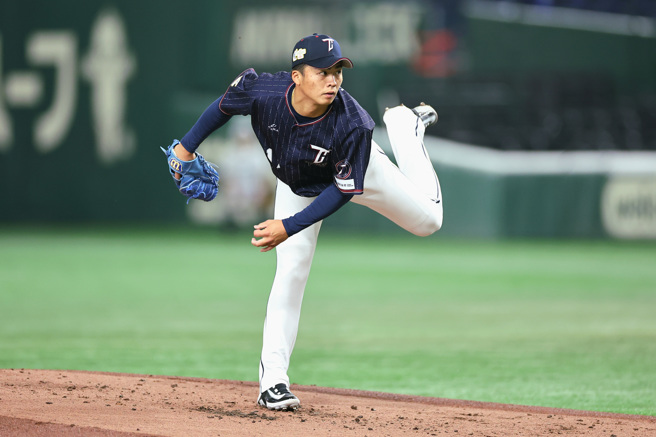 中華隊先發投手王彥程。（中職提供）