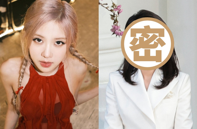 51歲韓國最美第一夫人金建希同框26歲BLACKPINK成員Rosé，驚人顏值引起熱議。（圖／摘自BLACKPINK Rosé Instagram、中時資料照）