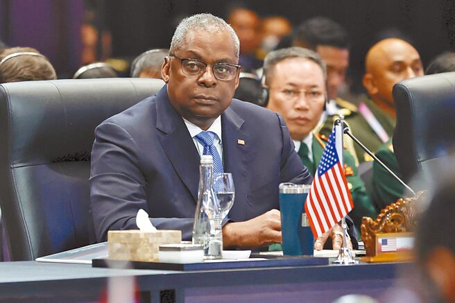 美國防部長奧斯汀。（美聯社）