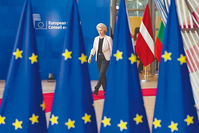 歐盟執委會主席范德賴恩（Ursula von der Leyen）。（新華社）