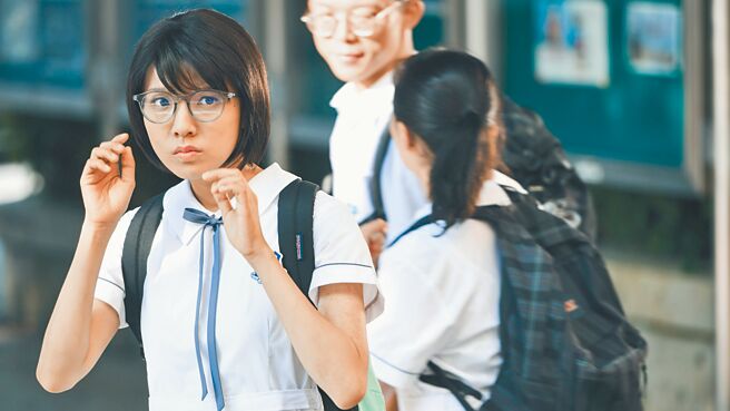 香港女演员锺雪莹，演出一心想成为填词人的女青年。（金马执委会提供）