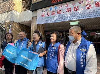 助社會邊緣戶過好冬 國民黨西屯民眾服務社送暖
