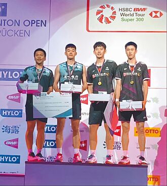 土銀麟洋配征戰歐洲 奪德國羽球賽銀牌