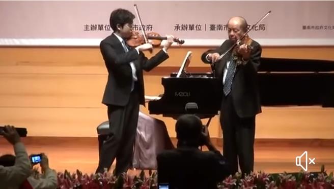 奇美创办人许文龙离世，令各界感怀。享誉国际的小提琴家黄俊文十分感念许文龙，慷慨出借名琴。（摘自黄俊文脸书／李欣恬台北传真）