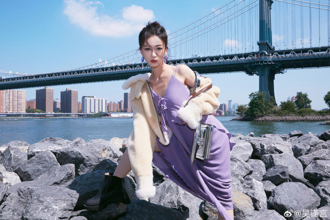 吴谨言被爆正在积极备孕。(图/吴谨言 微博)