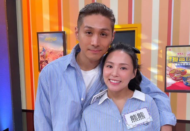 女星熊熊今年7月与老公Mars结婚。（图／撷取自熊熊IG）