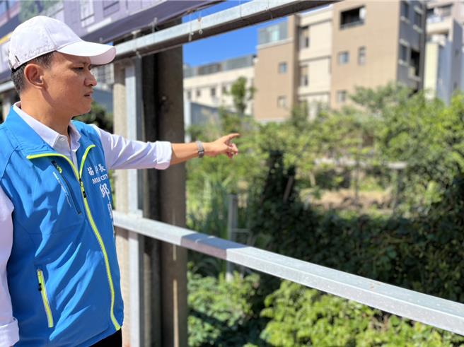 苗栗市长邱镇军。（苗栗市公所提供／李京升苗栗传真）