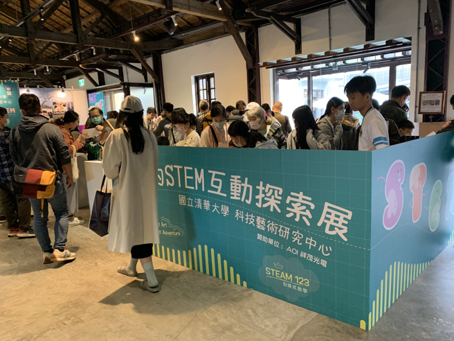 展场两天活动人潮爆满。(戴志扬翻摄)