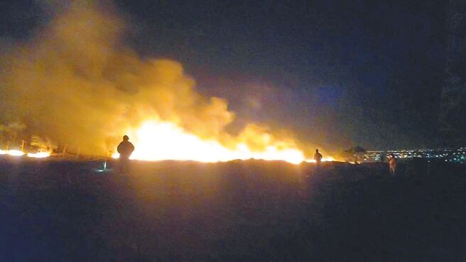 海線地區公墓多與保安林地相鄰，公墓火災易造成森林火災。台中市消防局第4大隊18日表示，今年海線轄區火警件數已明顯下降。（林業署台中分署提供／陳淑娥台中傳真）