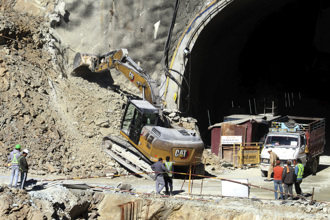 印度隧道坍塌工人受困第9天 搜救人員擬開挖新孔道