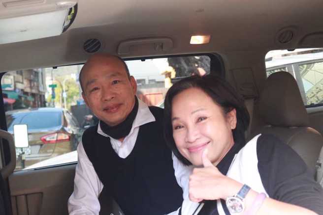 国民党不分区昨（19）日出炉，高雄市前市长韩国瑜与前立委柯志恩排名前二。（图 / 取自柯志恩脸书）