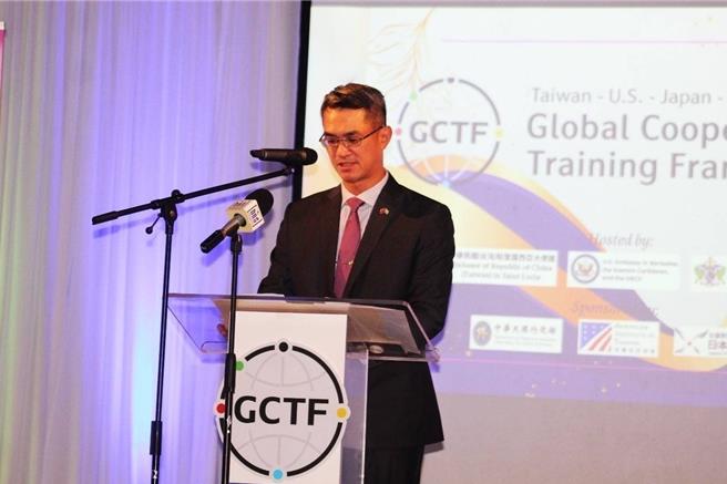 我驻圣露西亚大使陈家彦。（外交部提供）