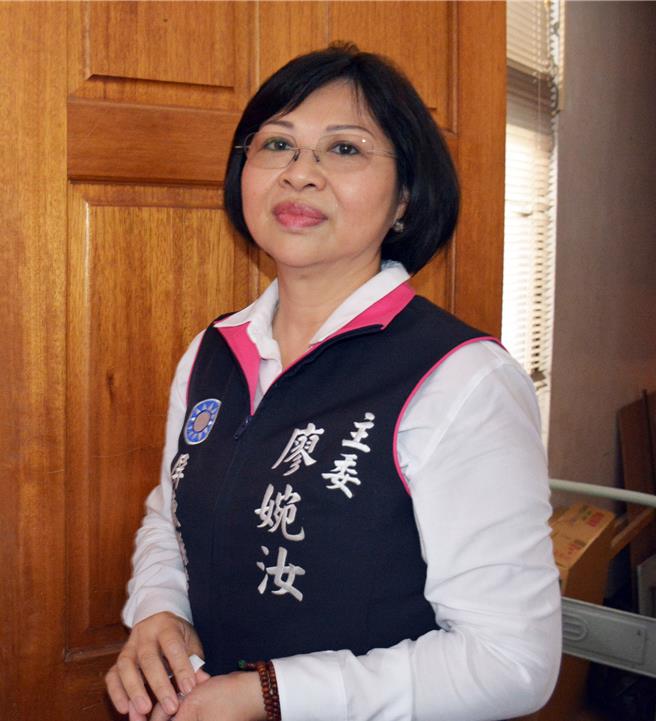 国民党决议屏东立委二选区不提名，地方党部主委廖婉汝惊呼：事后才知情。（林和生摄）