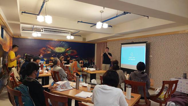 連淨綠色執行長陳聖杭談台灣巧克力品牌（圖片來源：高雄市客家事務委員會提供）