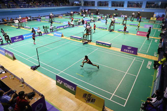 羽坛接班人必打国小杯，2023年赛事超过4500名小选手热血参战。（中华羽协提供）