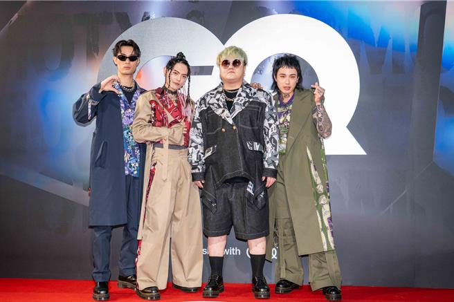 Trash乐团堪称全场视觉最抢眼。（石智中摄）