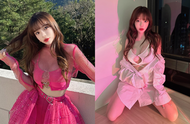 女星詩亞從《我愛黑澀會》出道。（圖／陳詩亞facebook）