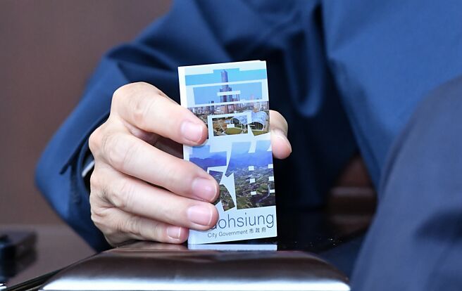 高雄市长陈其迈表示，楠梓产业园区已有预留台积电扩厂先进制程的相关土地。图／王德为