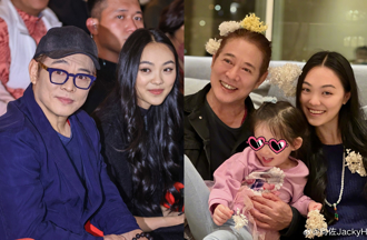 李連杰赴向佐家玩小孩 「頭上插花」私照曝光網笑翻