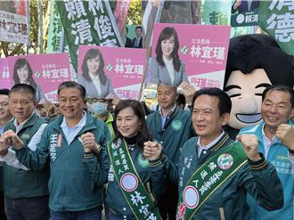 台南6立委選將登記 綠拚國會過半、藍要推倒高牆
