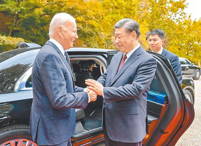 美國總統拜登(左)與中國大陸領導人習近平(右)見面，對國際地緣政治影響甚大。（示意圖／新華社）