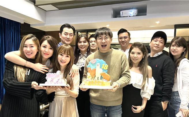 王宥忻日前举办生日派对，前夫翁承旭出席。(固力狗提供)