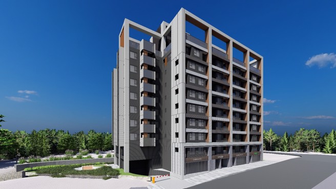 佳荣泰集团「新花开」为目前在水碓重划区内仅有的预售案，高坪效及用心的规划，加上不到5字头的价位，深得消费者认同，即将动工。(图/业者提供)