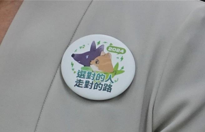 萧美琴「抱怨」赖清德听到了 马上献上这个。姚志平摄