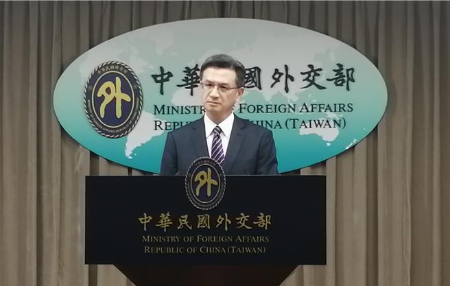 外交部发言人刘永健(崔慈悌摄)