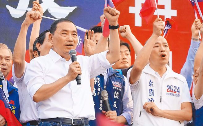 陈学圣指出，国民党要将「侯韩配」当备案。（中时资料照）