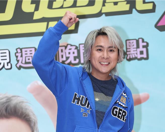 王仁甫出席《飢饿游戏》7周年记者会。（罗永铭摄）