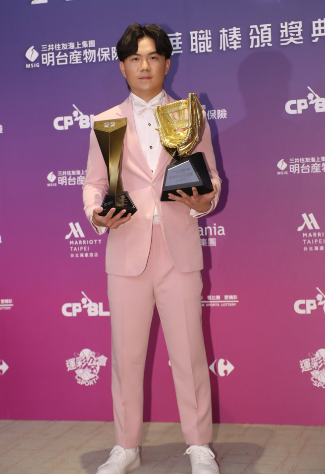 中信兄弟江坤宇。（郑任南摄）