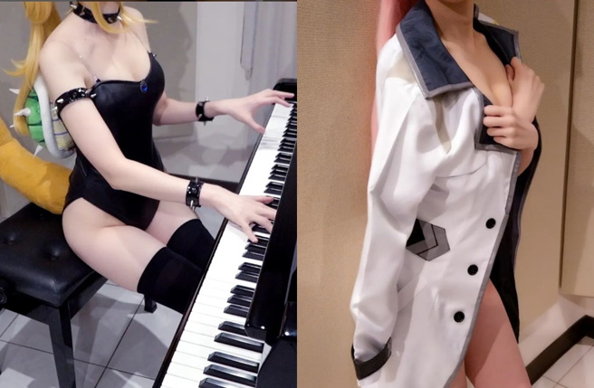 Pan Piano是钢琴女神。（图／取自Pan Piano的IG）