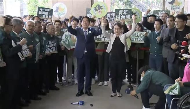 被質疑賴蕭配是「蔡英文垂簾聽政」 賴清德競總：國民黨格局狹隘。資料照